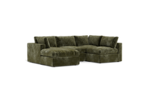 Load image into Gallery viewer, Ciello - Sectional - Sage - Regular Backrest