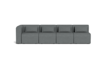 Load image into Gallery viewer, Atmosphere Sleeper Sofa & Sectional - Rounded Backrest - Nightfall
