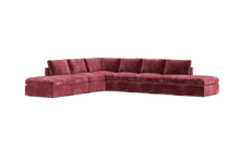 Load image into Gallery viewer, Ciello - Sectional - Bordeaux - High Angled
