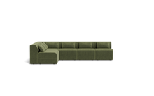 Load image into Gallery viewer, Atmosphere Sleeper Sofa & Sectional - Regular Backrest - Cypress Green