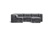 Load image into Gallery viewer, Atmosphere Sleeper Sofa & Sectional - Regular Backrest - Cobblestone