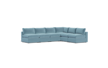 Load image into Gallery viewer, Ciello XL - Sectional - Aqua - Regular Backrest