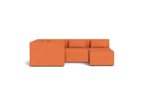 Load image into Gallery viewer, Atmosphere Sleeper Sofa & Sectional - Regular Backrest - Tangerine