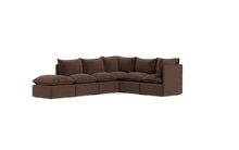 Load image into Gallery viewer, Gaia - Sectional - Chocolate