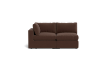 Load image into Gallery viewer, Ciello XL - Sofa - Chocolate - Regular Backrest