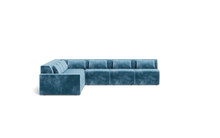 Load image into Gallery viewer, Atmosphere Sleeper Sofa & Sectional - Regular Backrest - Harbour Blue