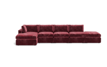 Load image into Gallery viewer, Ciello - Sofa - Bordeaux - Regular Backrest