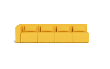 Load image into Gallery viewer, Atmosphere Sleeper Sofa & Sectional - Rounded Backrest - Lemon Zest