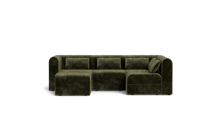 Load image into Gallery viewer, Atmosphere Sleeper Sofa & Sectional - Rounded Backrest - Sage