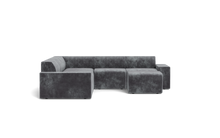 Load image into Gallery viewer, Atmosphere Sleeper Sofa & Sectional - Regular Backrest - Cobblestone