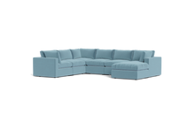 Load image into Gallery viewer, Ciello XL - Sectional - Aqua - Regular Backrest