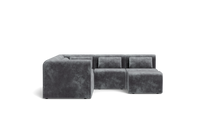 Load image into Gallery viewer, Atmosphere Sleeper Sofa & Sectional - Rounded Backrest - Cobblestone