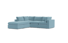 Load image into Gallery viewer, Ciello XL - Sectional - Aqua - Regular Backrest