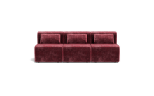 Load image into Gallery viewer, Atmosphere Sleeper Sofa & Sectional - Rounded Backrest - Bordeaux