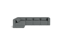 Load image into Gallery viewer, Atmosphere Sleeper Sofa & Sectional - Rounded Backrest - Nightfall