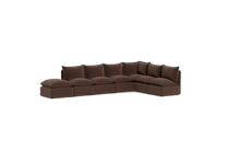 Load image into Gallery viewer, Gaia - Sectional - Chocolate