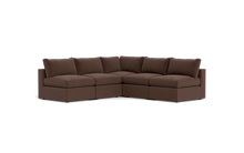 Load image into Gallery viewer, Ciello XL - Sectional - Chocolate - Regular Backrest