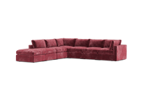 Load image into Gallery viewer, Ciello XL - Sectional - Bordeaux - Regular Backrest