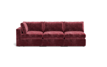 Load image into Gallery viewer, Ciello - Sofa - Bordeaux - Regular Backrest