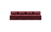 Load image into Gallery viewer, Atmosphere Sleeper Sofa & Sectional - Rounded Backrest - Bordeaux