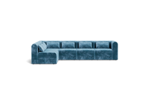Load image into Gallery viewer, Atmosphere Sleeper Sofa & Sectional - Rounded Backrest - Harbour Blue