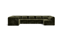 Load image into Gallery viewer, Atmosphere Sleeper Sofa & Sectional - Rounded Backrest - Sage