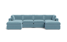 Load image into Gallery viewer, Ciello XL - Sofa - Aqua - Regular Backrest