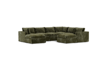 Load image into Gallery viewer, Ciello XL - Sectional - Sage - Regular Backrest