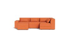 Load image into Gallery viewer, Atmosphere Sleeper Sofa & Sectional - Regular Backrest - Tangerine