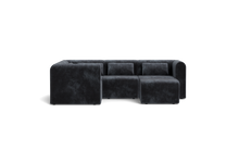 Load image into Gallery viewer, Atmosphere Sleeper Sofa & Sectional - Rounded Backrest - Carbon