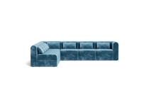Load image into Gallery viewer, Atmosphere Sleeper Sofa & Sectional - Rounded Backrest - Harbour Blue
