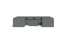 Load image into Gallery viewer, Atmosphere Sleeper Sofa & Sectional - Rounded Backrest - Nightfall