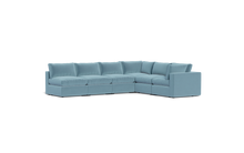 Load image into Gallery viewer, Ciello XL - Sectional - Aqua - Regular Backrest