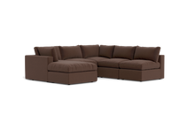 Load image into Gallery viewer, Ciello - Sectional - Chocolate - Regular Backrest