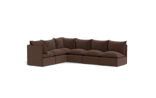 Load image into Gallery viewer, Gaia - Sectional - Chocolate