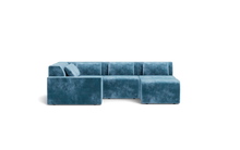 Load image into Gallery viewer, Atmosphere Sleeper Sofa & Sectional - Regular Backrest - Harbour Blue