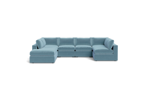 Load image into Gallery viewer, Ciello XL - Sectional - Aqua - Regular Backrest