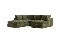 Load image into Gallery viewer, Ciello - Sectional - Sage - High Angled