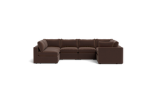 Load image into Gallery viewer, Ciello XL - Sectional - Chocolate - Regular Backrest