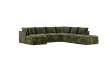 Load image into Gallery viewer, Ciello - Sectional - Sage - High Angled