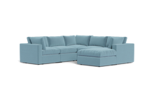 Load image into Gallery viewer, Ciello - Sectional - Aqua - Regular Backrest