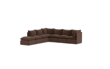 Load image into Gallery viewer, Gaia - Sectional - Chocolate
