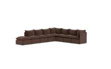 Load image into Gallery viewer, Gaia - Sectional - Chocolate