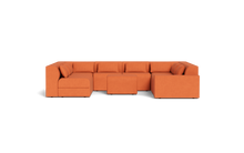 Load image into Gallery viewer, Atmosphere Sleeper Sofa & Sectional - Regular Backrest - Tangerine