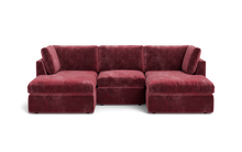 Load image into Gallery viewer, Ciello - Sofa - Bordeaux - High Angled