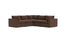 Load image into Gallery viewer, Ciello XL - Sectional - Chocolate - Regular Backrest