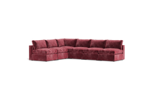 Load image into Gallery viewer, Ciello XL - Sectional - Bordeaux - Regular Backrest