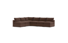 Load image into Gallery viewer, Ciello - Sectional - Chocolate - Regular Backrest