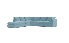 Load image into Gallery viewer, Ciello - Sectional - Aqua - High Angled