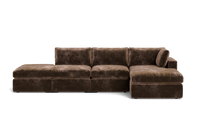 Load image into Gallery viewer, Ciello XL - Sofa - Espresso - Regular Backrest